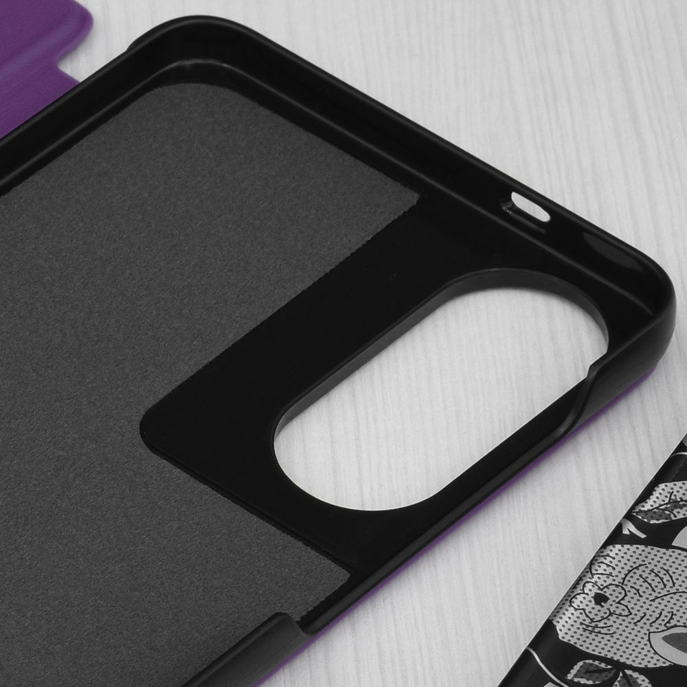 Калъф за Samsung Galaxy S25 Edge S937, Techsuit, eFold, Лилав