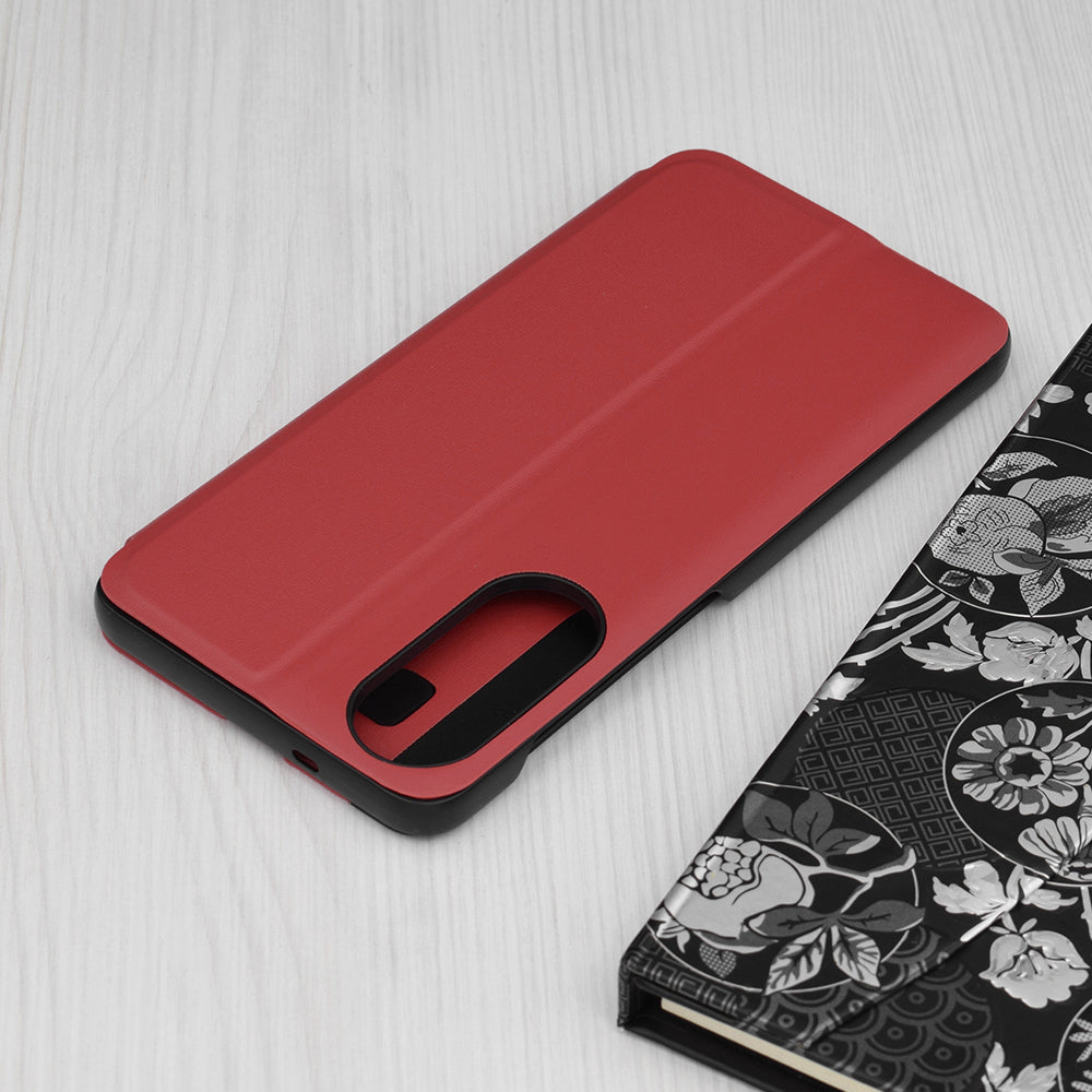 Калъф за Samsung Galaxy S25 Edge S937, Techsuit, eFold, Червен