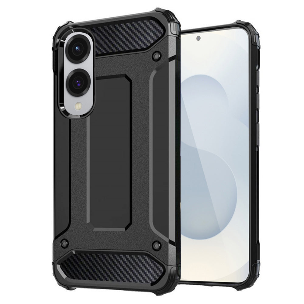 Калъф за Samsung Galaxy S25 Edge S937, Techsuit, Hybrid Armor, Черен