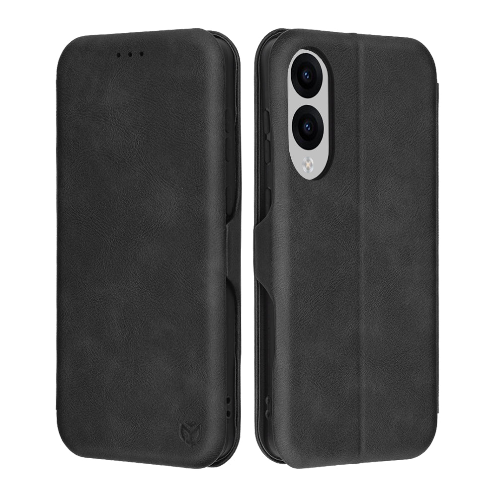 Калъф за Samsung Galaxy S25 Edge S937, Techsuit, Safe Wallet Plus, Черен