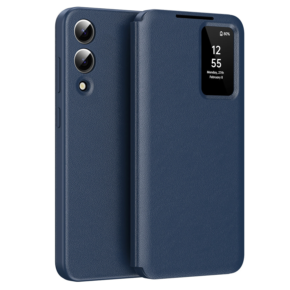 Калъф за Samsung Galaxy S25 Edge S937, Techsuit, SmartView, Син