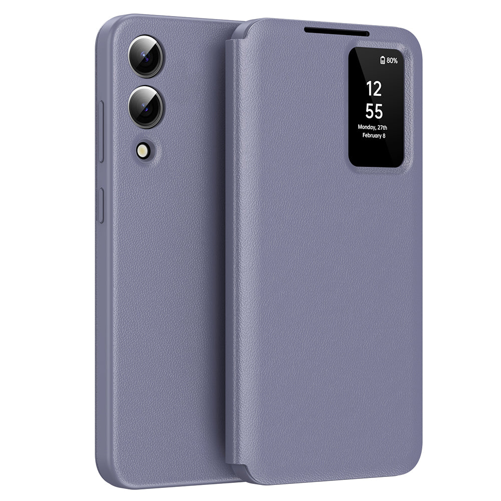 Калъф за Samsung Galaxy S25 Edge S937, Techsuit, SmartView, Лилав