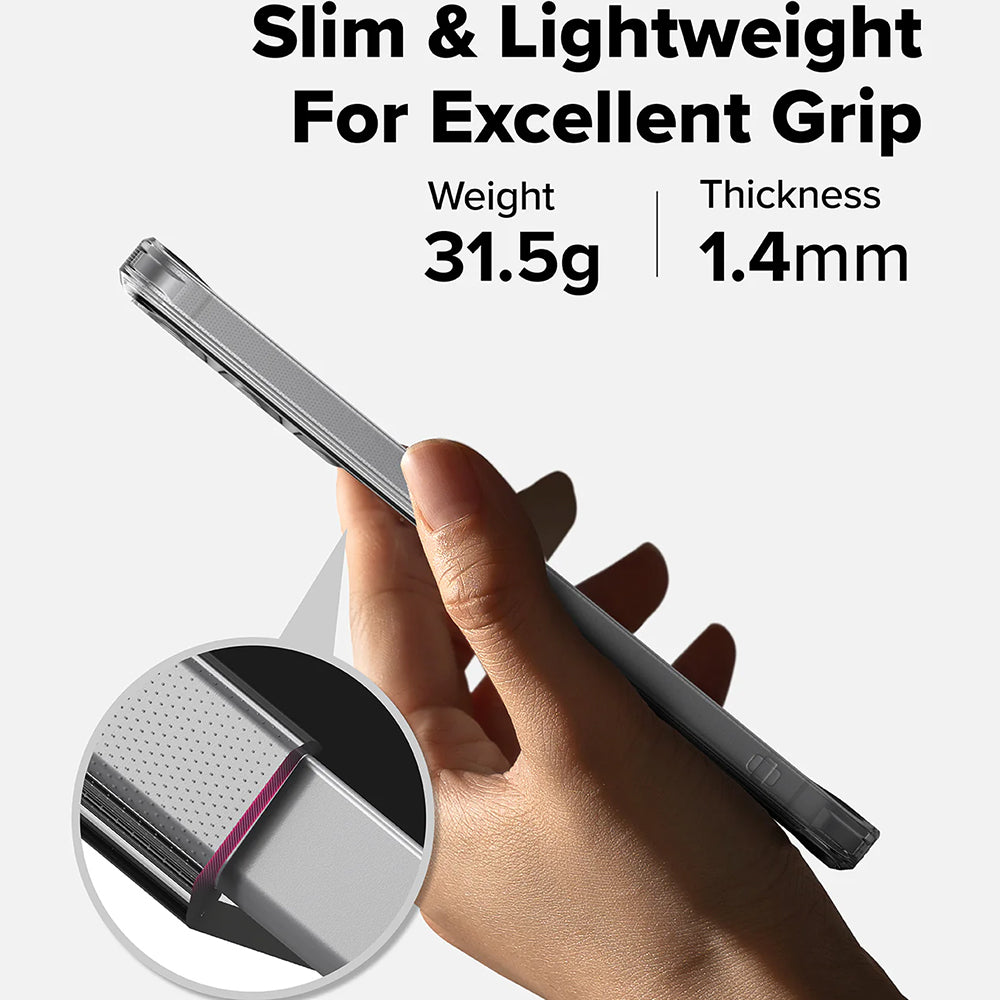 Калъф за Samsung Galaxy S25 FE, Ringke, Fusion, Прозрачен