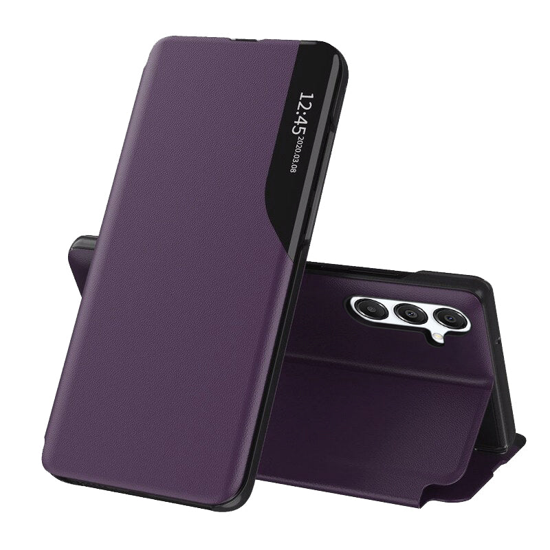 Калъф за Samsung Galaxy S25 FE, Techsuit, eFold, Лилав