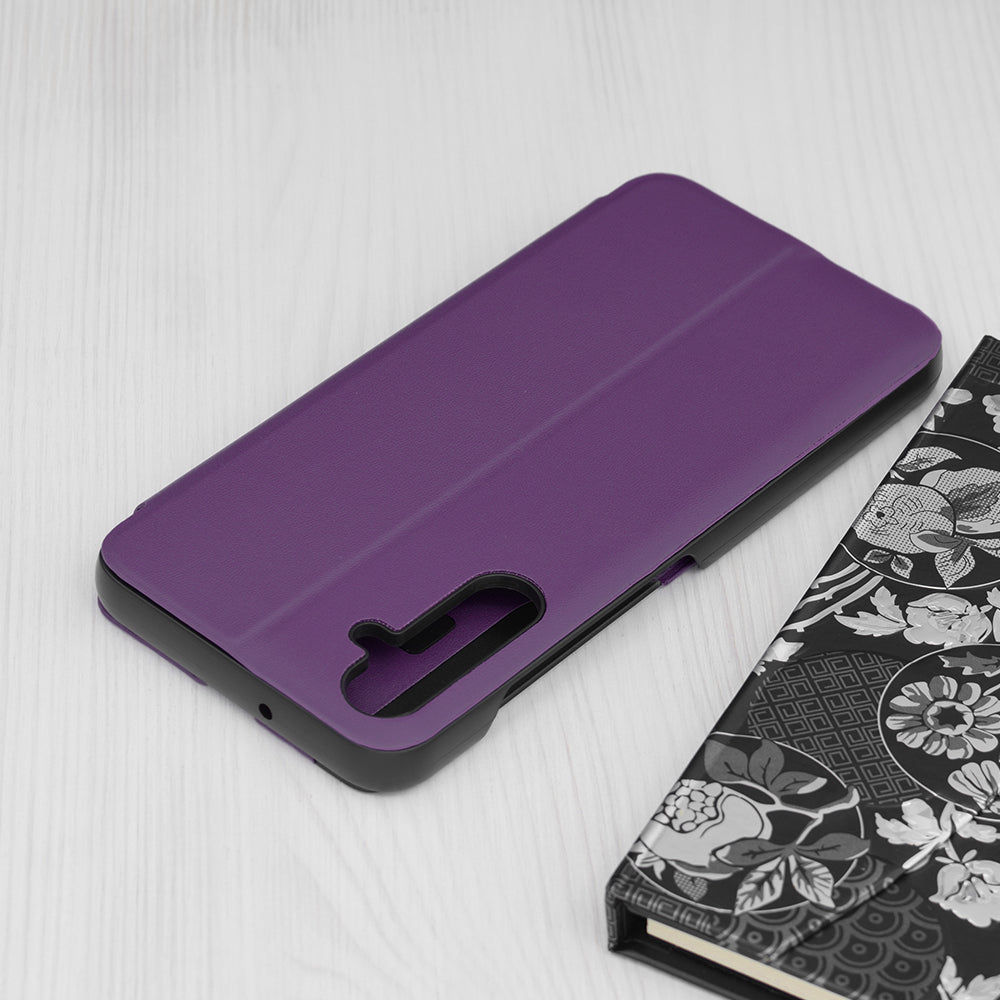 Калъф за Samsung Galaxy S25 FE, Techsuit, eFold, Лилав