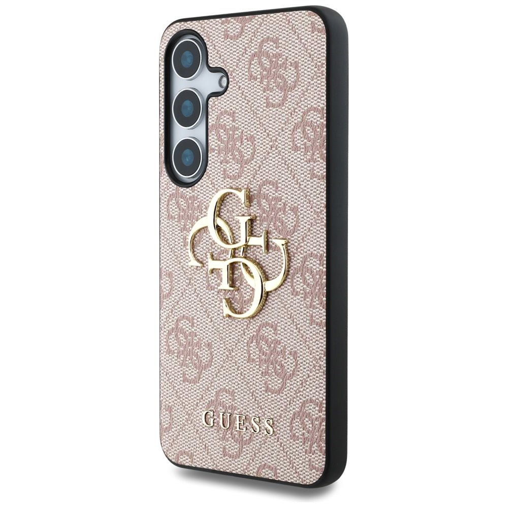 Калъф за Samsung Galaxy S25+ S936, Guess, 4G Big Logo, Розов