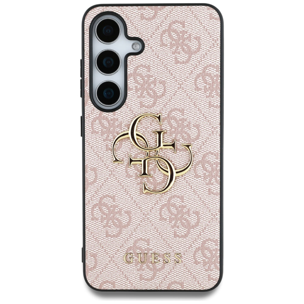 Калъф за Samsung Galaxy S25+ S936, Guess, 4G Big Logo, Розов