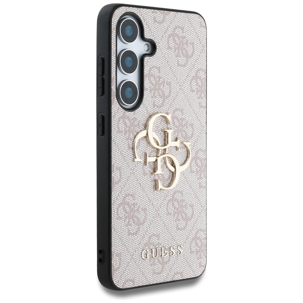 Калъф за Samsung Galaxy S25+ S936, Guess, 4G Big Logo, Розов