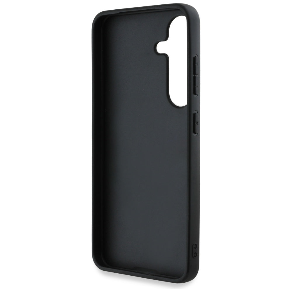 Case for Samsung Galaxy S25+ S936, Karl Lagerfeld, Monogram Choupette's Head, Black