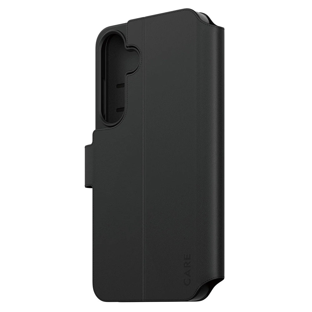 Калъф за Samsung Galaxy S25+ S936, PanzerGlass, Care Feature Kickstand Wallet, Черен