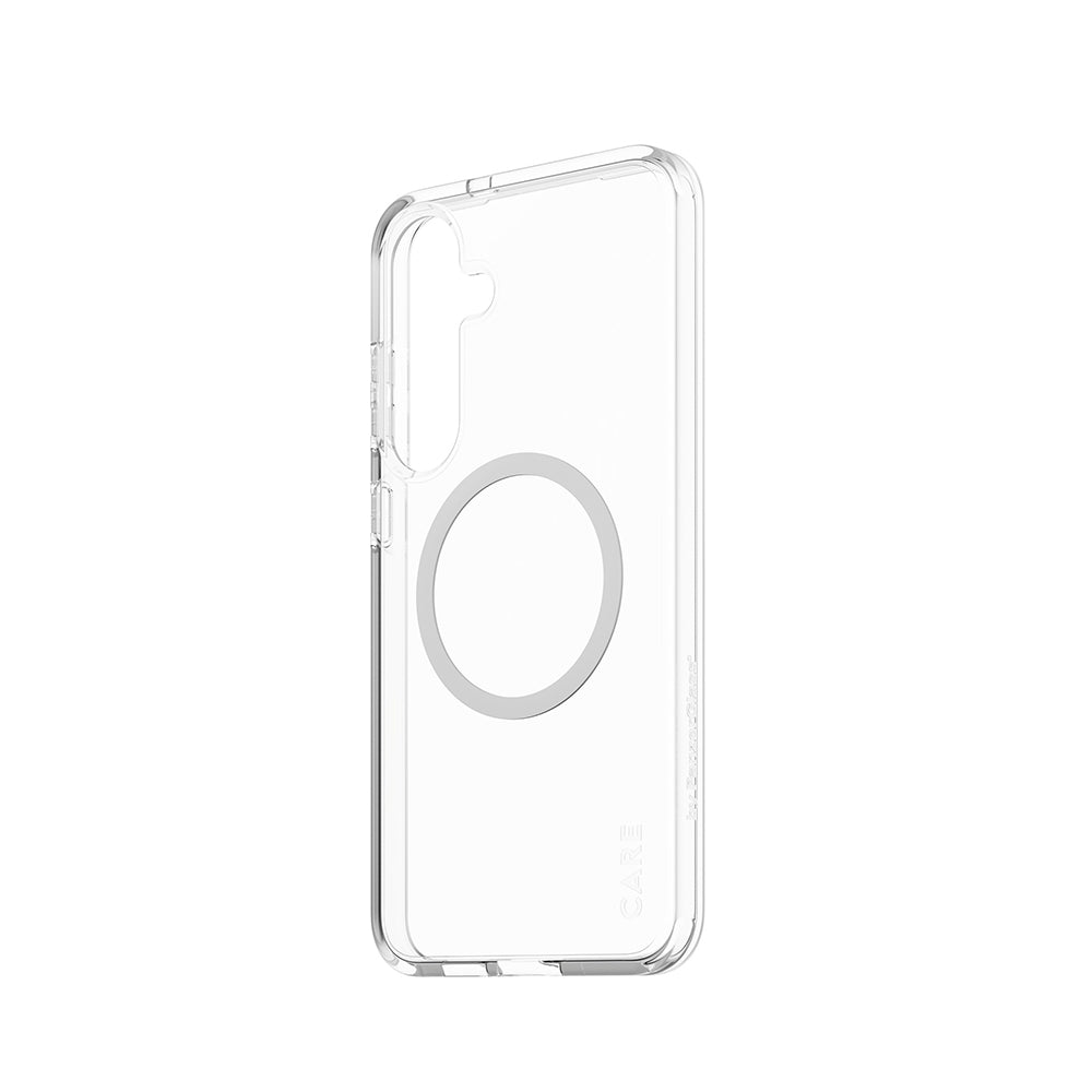 Калъф за Samsung Galaxy S25+ S936, PanzerGlass, Care Urban Combat, Прозрачен Бял