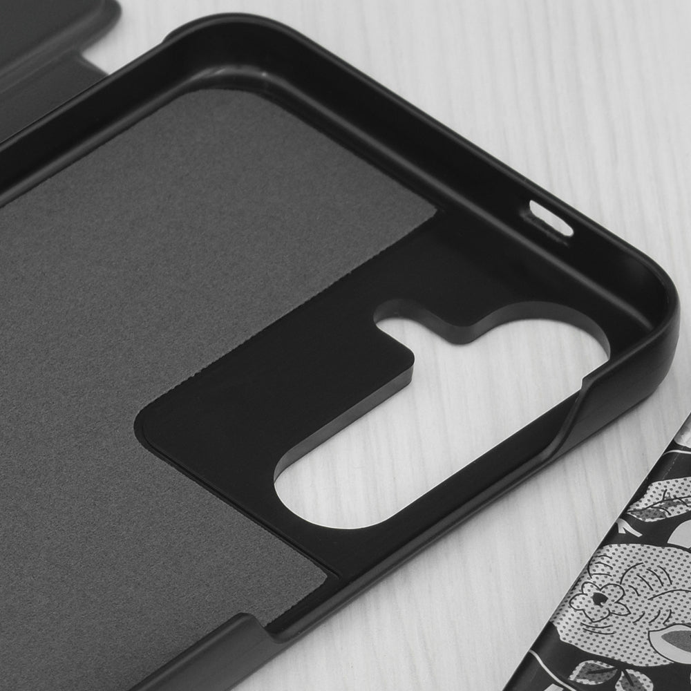 Калъф за Samsung Galaxy S25+ S936, Techsuit, eFold, Черен