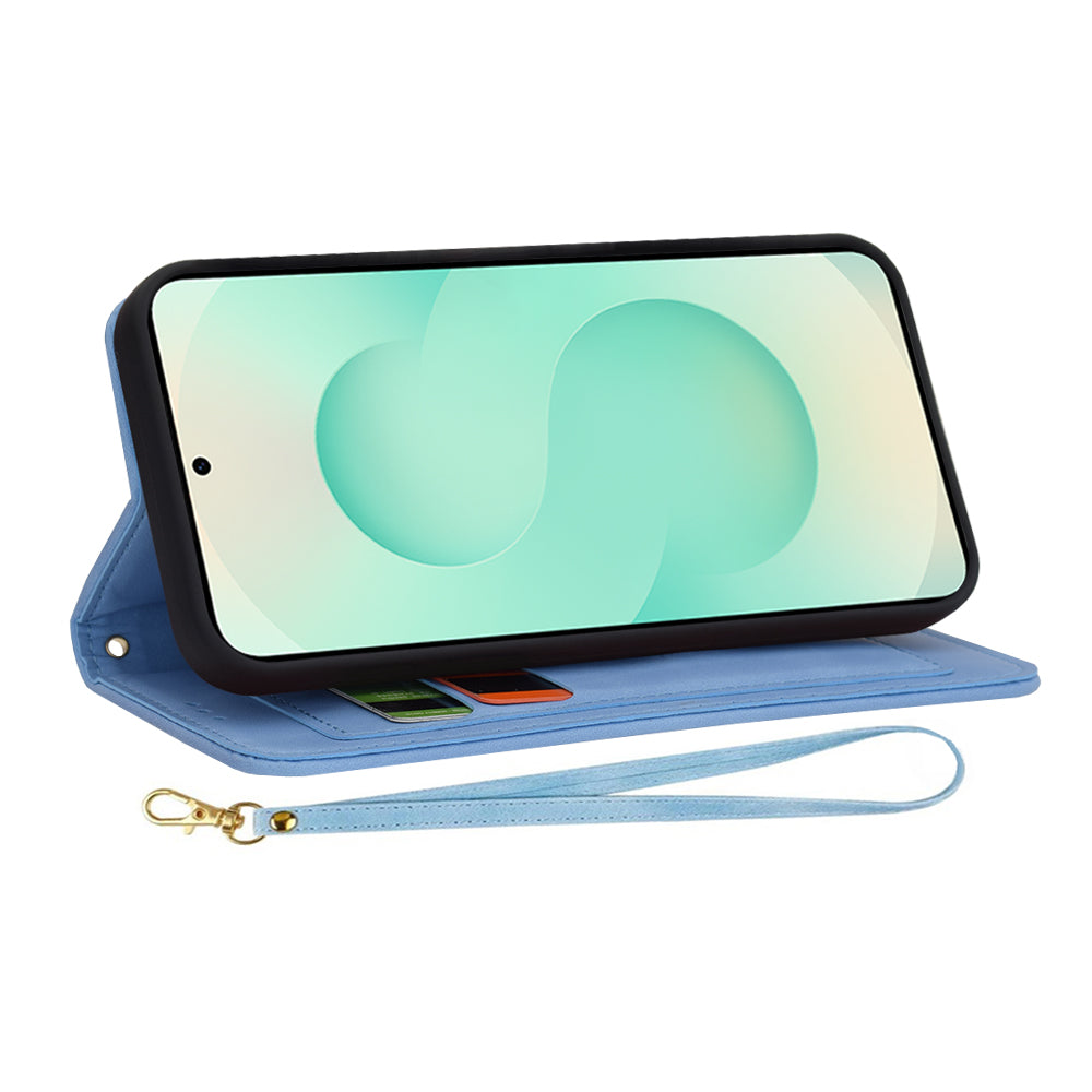 Калъф за Samsung Galaxy S25+ S936, Techsuit, FlipCraft, Син