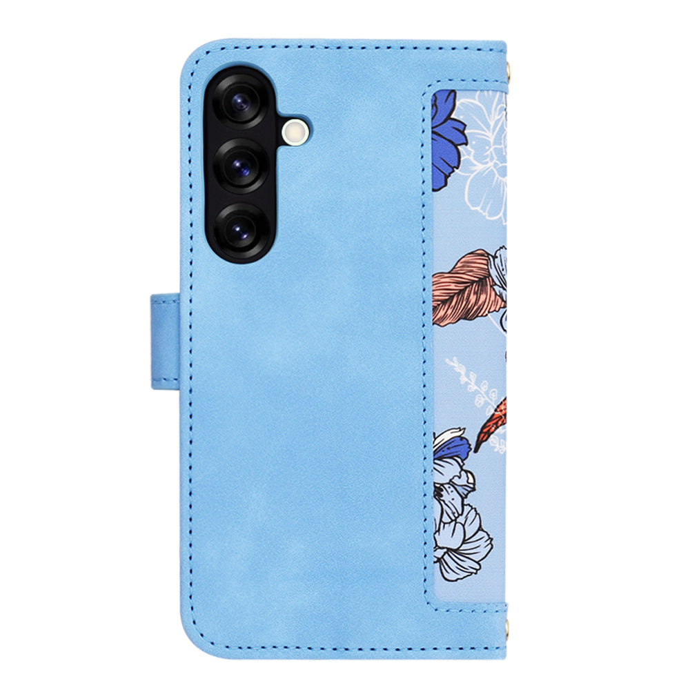Калъф за Samsung Galaxy S25+ S936, Techsuit, FlipCraft, Син