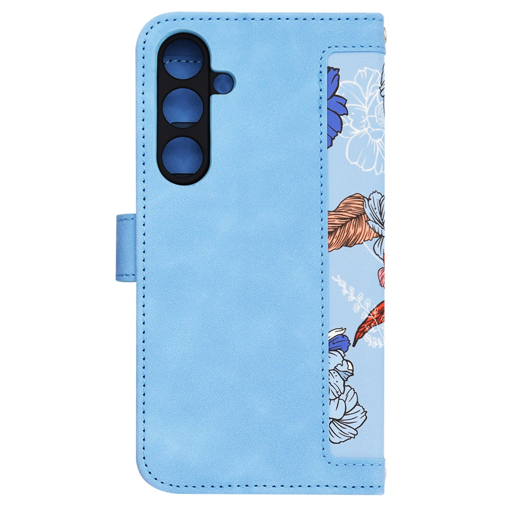 Калъф за Samsung Galaxy S25+ S936, Techsuit, FlipCraft, Син