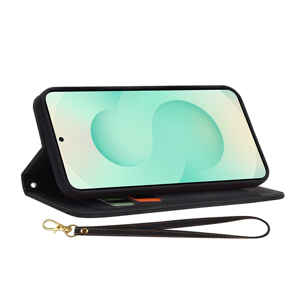 Калъф за Samsung Galaxy S25+ S936, Techsuit, FlipCraft, Черен