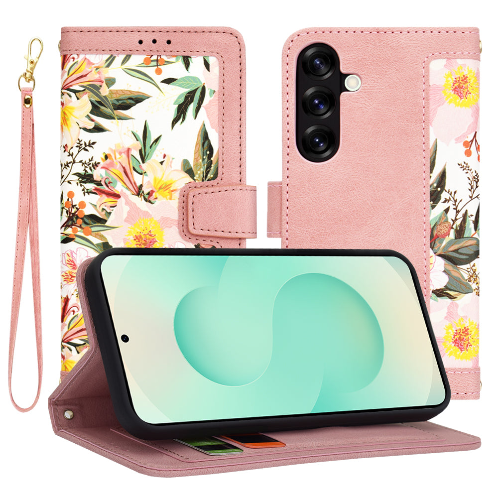 Калъф за Samsung Galaxy S25+ S936, Techsuit, FlipCraft, Розов