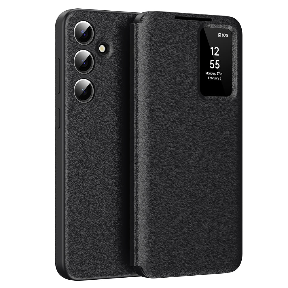 Калъф за Samsung Galaxy S25+ S936, Techsuit, SmartView, Черен