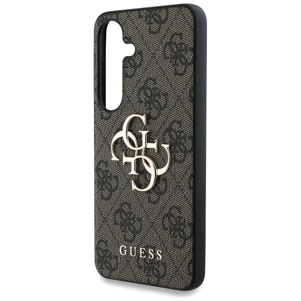 Калъф за Samsung Galaxy S25 S931, Guess, 4G Big Logo, Кафяв