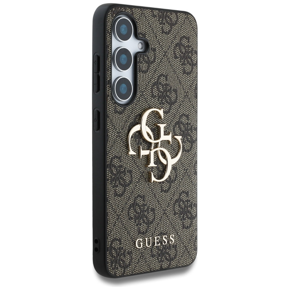 Калъф за Samsung Galaxy S25 S931, Guess, 4G Big Logo, Кафяв