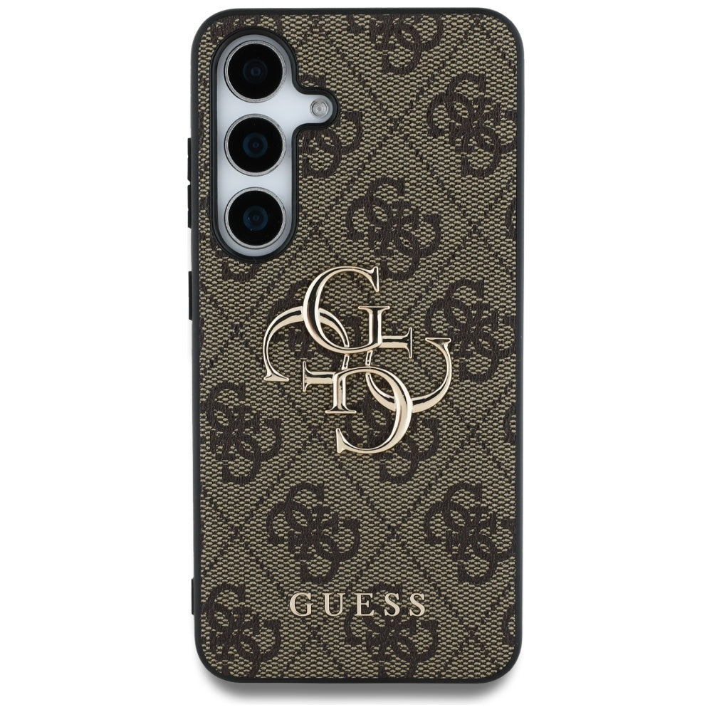 Калъф за Samsung Galaxy S25 S931, Guess, 4G Big Logo, Кафяв