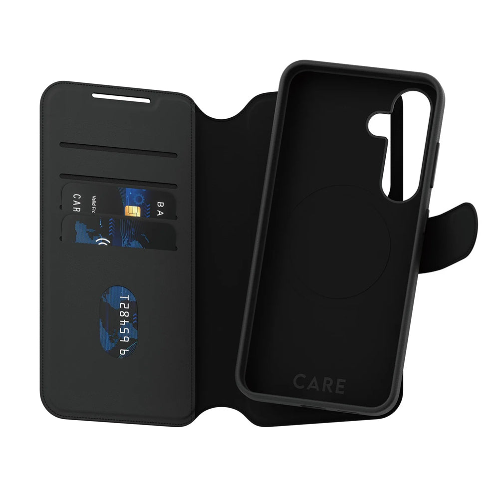Калъф за Samsung Galaxy S25 S931, PanzerGlass, Care Feature Tango Two-in-One, Черен
