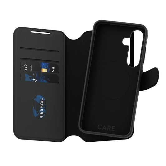 Калъф за Samsung Galaxy S25 S931, PanzerGlass, Care Feature Tango Two-in-One, Черен