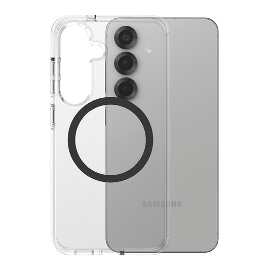 Калъф за Samsung Galaxy S25 S931, PanzerGlass, Care Urban Combat, Прозрачен Черен