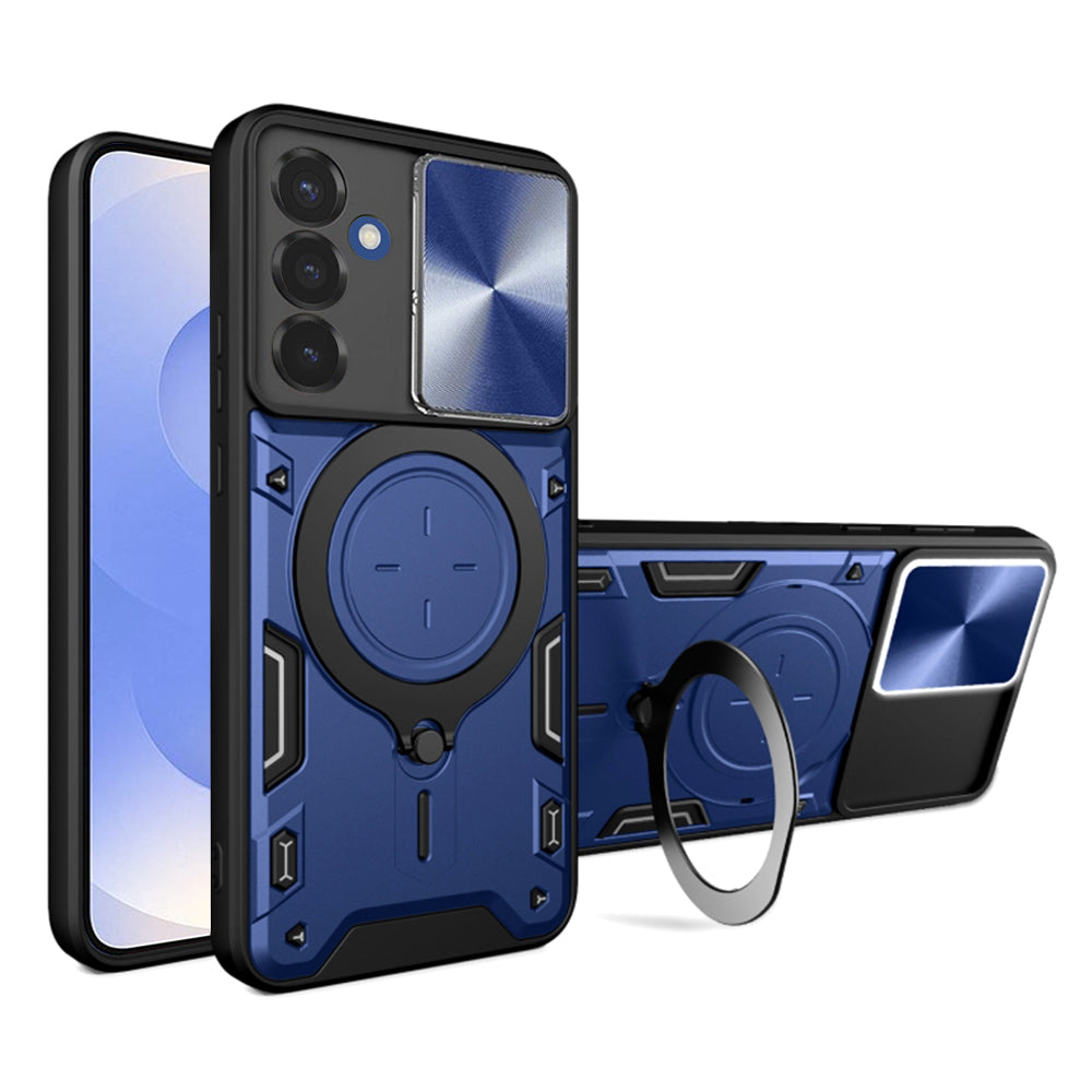 Калъф за Samsung Galaxy S25 S931, Techsuit, CamGuard Pro, Син