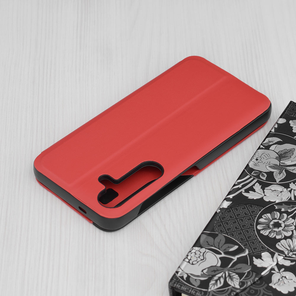 Калъф за Samsung Galaxy S25 S931, Techsuit, eFold, Червен