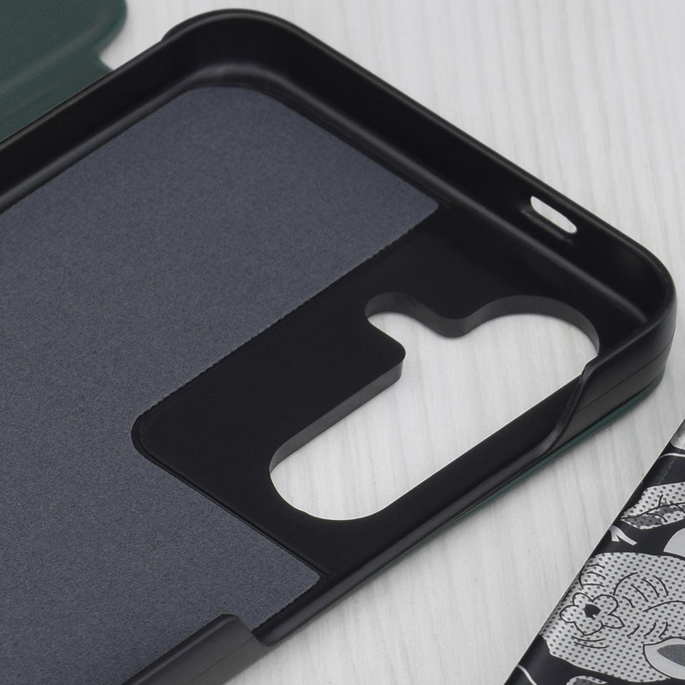 Калъф за Samsung Galaxy S25 S931, Techsuit, eFold, Зелен