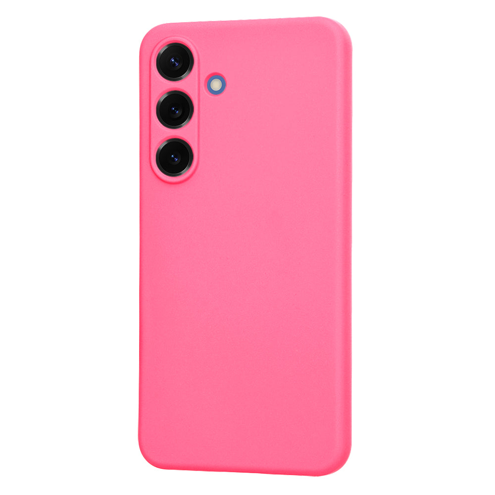 Калъф за Samsung Galaxy S25 S931, Techsuit, SoftFlex, Тъмно розов