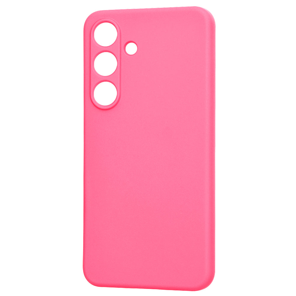Калъф за Samsung Galaxy S25 S931, Techsuit, SoftFlex, Тъмно розов