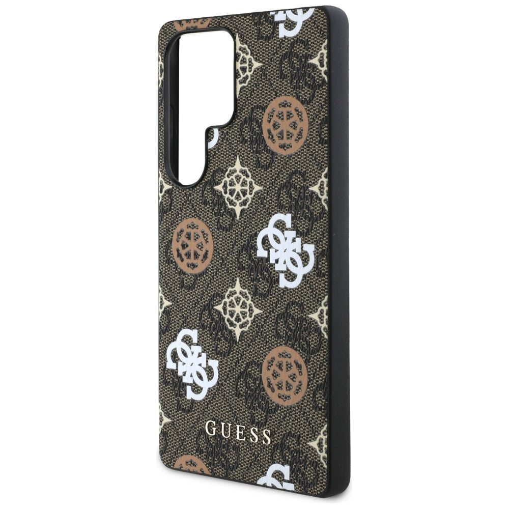 Калъф за Samsung Galaxy S25 Ultra S938, Guess, 4G Peony, Кафяв