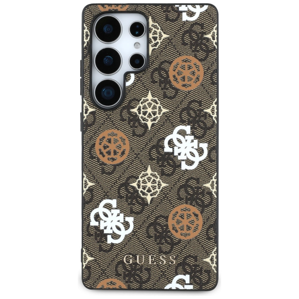 Калъф за Samsung Galaxy S25 Ultra S938, Guess, 4G Peony, Кафяв