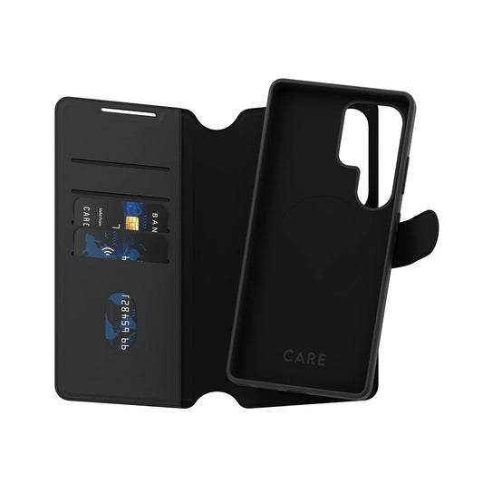 Калъф за Samsung Galaxy S25 Ultra S938, PanzerGlass, Care Feature Tango Two-in-One, Черен