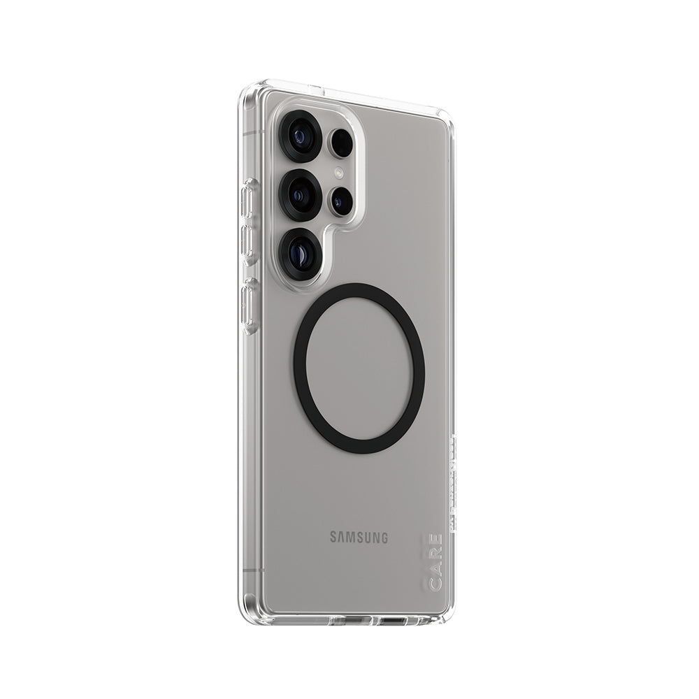 Калъф за Samsung Galaxy S25 Ultra S938, PanzerGlass, Care Urban Combat, Прозрачен Черен