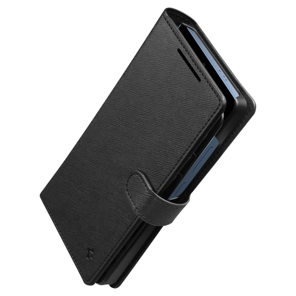 Калъф за Samsung Galaxy S25 Ultra S938, Spigen, Wallet S, Черен ACS09124
