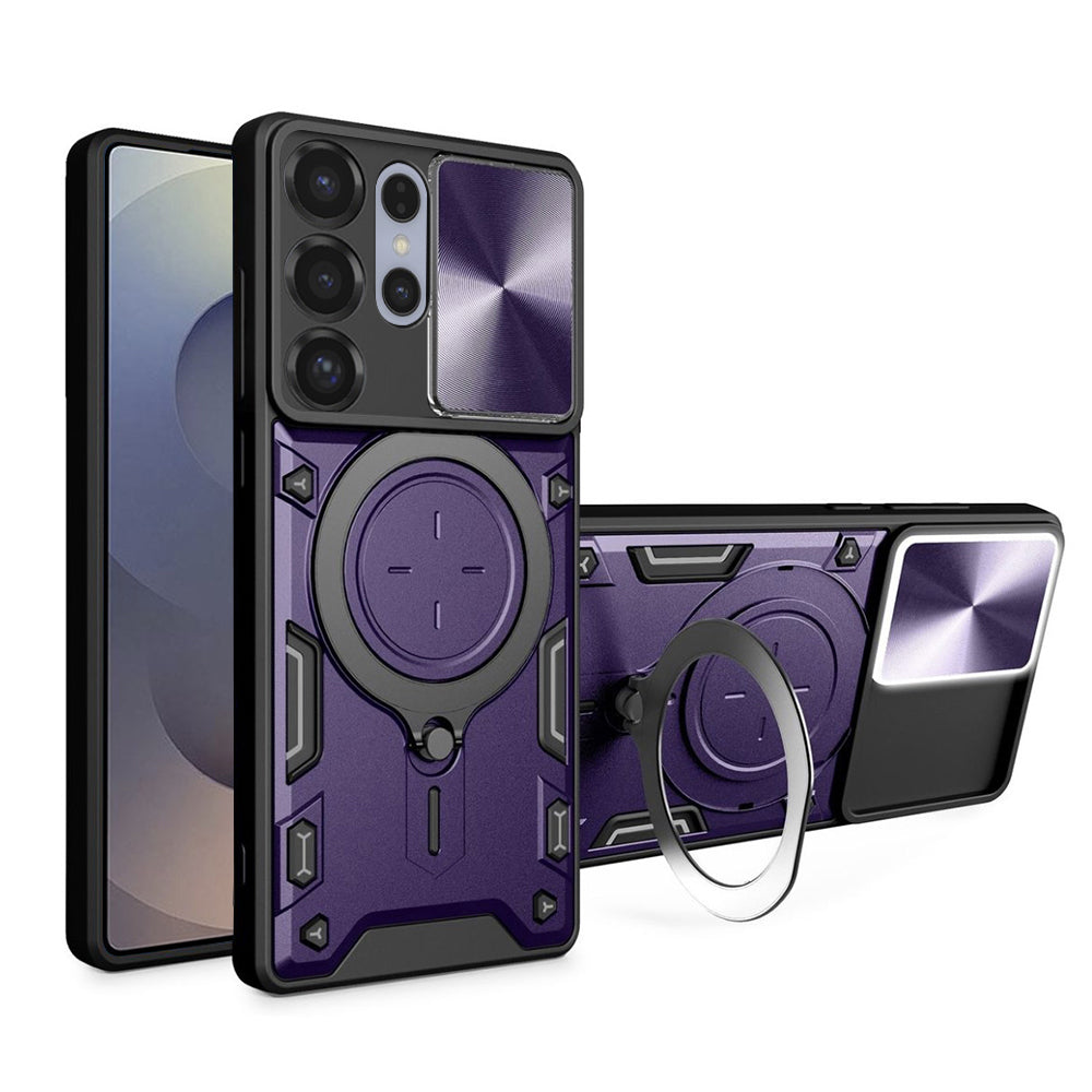 Калъф за Samsung Galaxy S25 Ultra S938, Techsuit, CamGuard Pro, Лилав