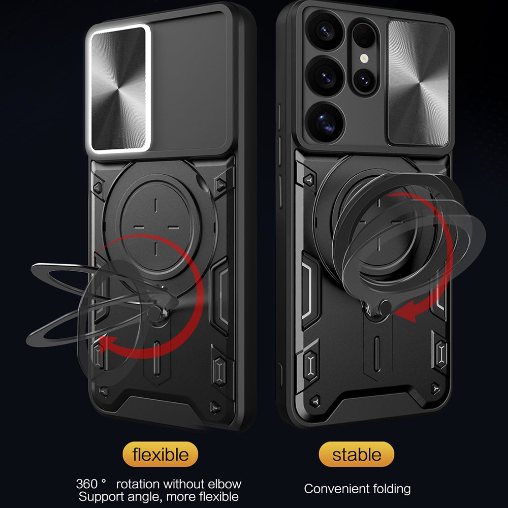 Калъф за Samsung Galaxy S25 Ultra S938, Techsuit, CamGuard Pro, Черен