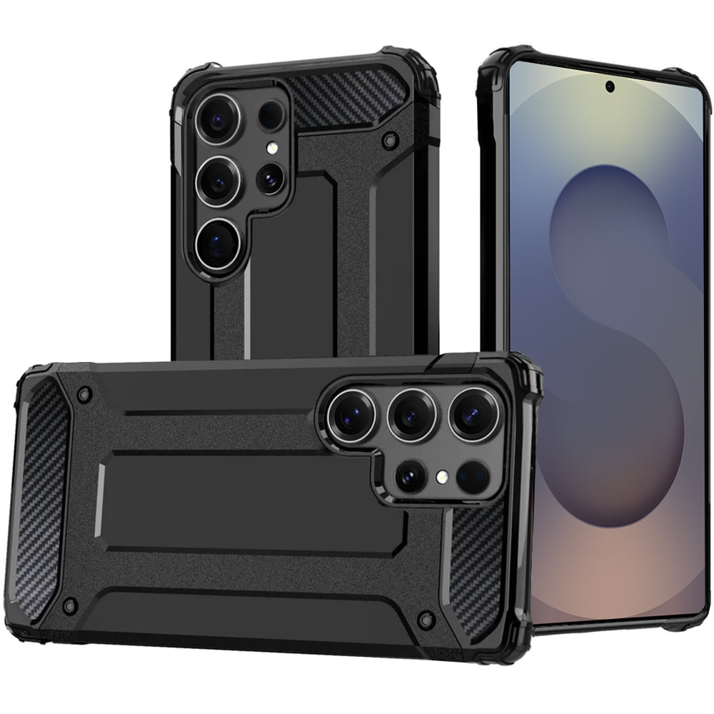 Калъф за Samsung Galaxy S25 Ultra S938, Techsuit, Hybrid Armor, Черен