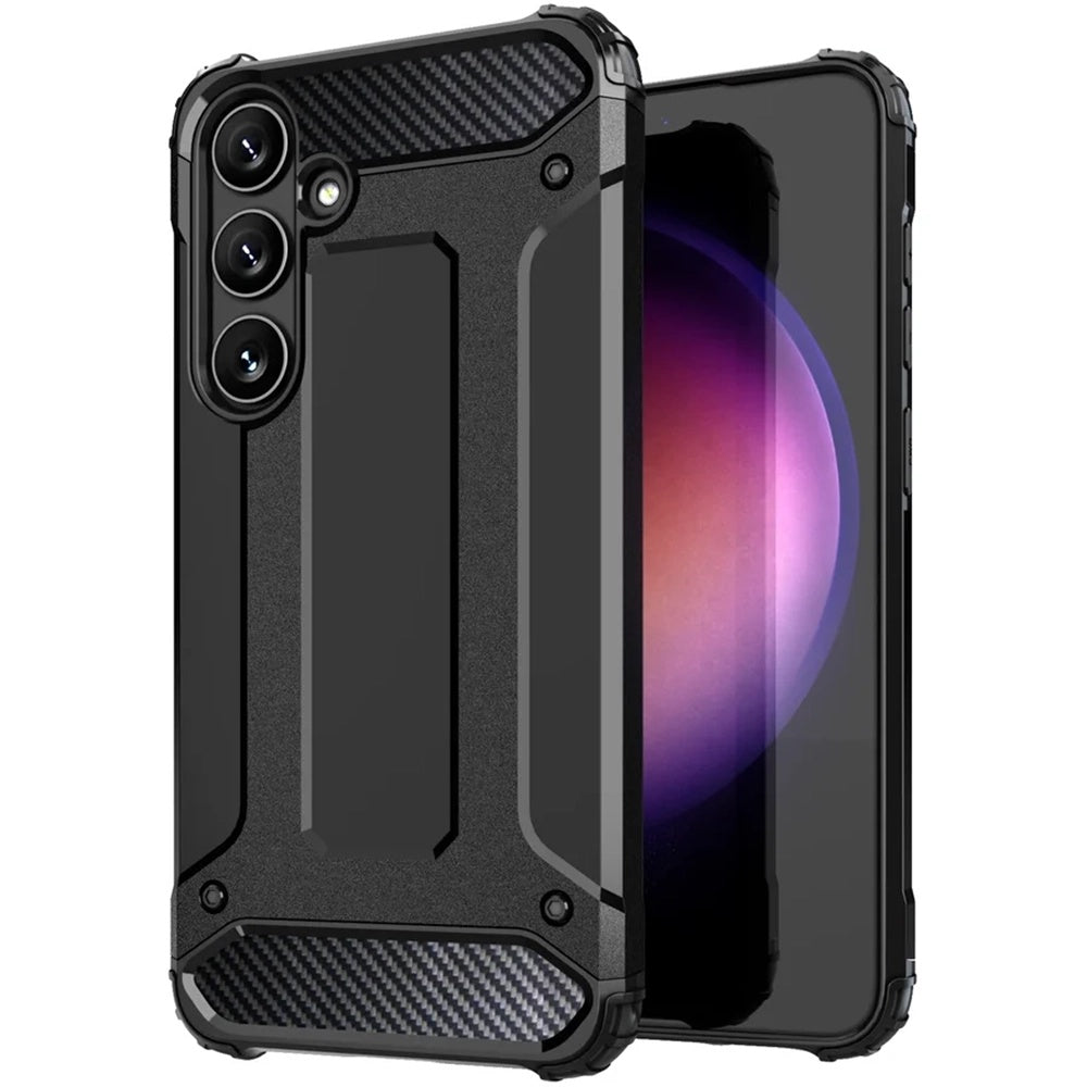 Калъф за Samsung Galaxy S25 Ultra S938, Techsuit, Hybrid Armor, Черен