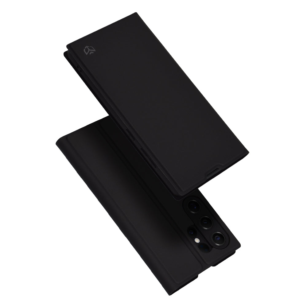 Калъф за Samsung Galaxy S25 Ultra S938, Techsuit, Magskin Book, Черен