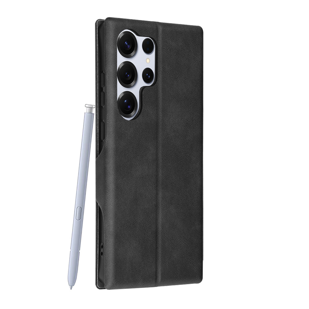 Калъф за Samsung Galaxy S25 Ultra S938, Techsuit, Safe Wallet Plus, Черен