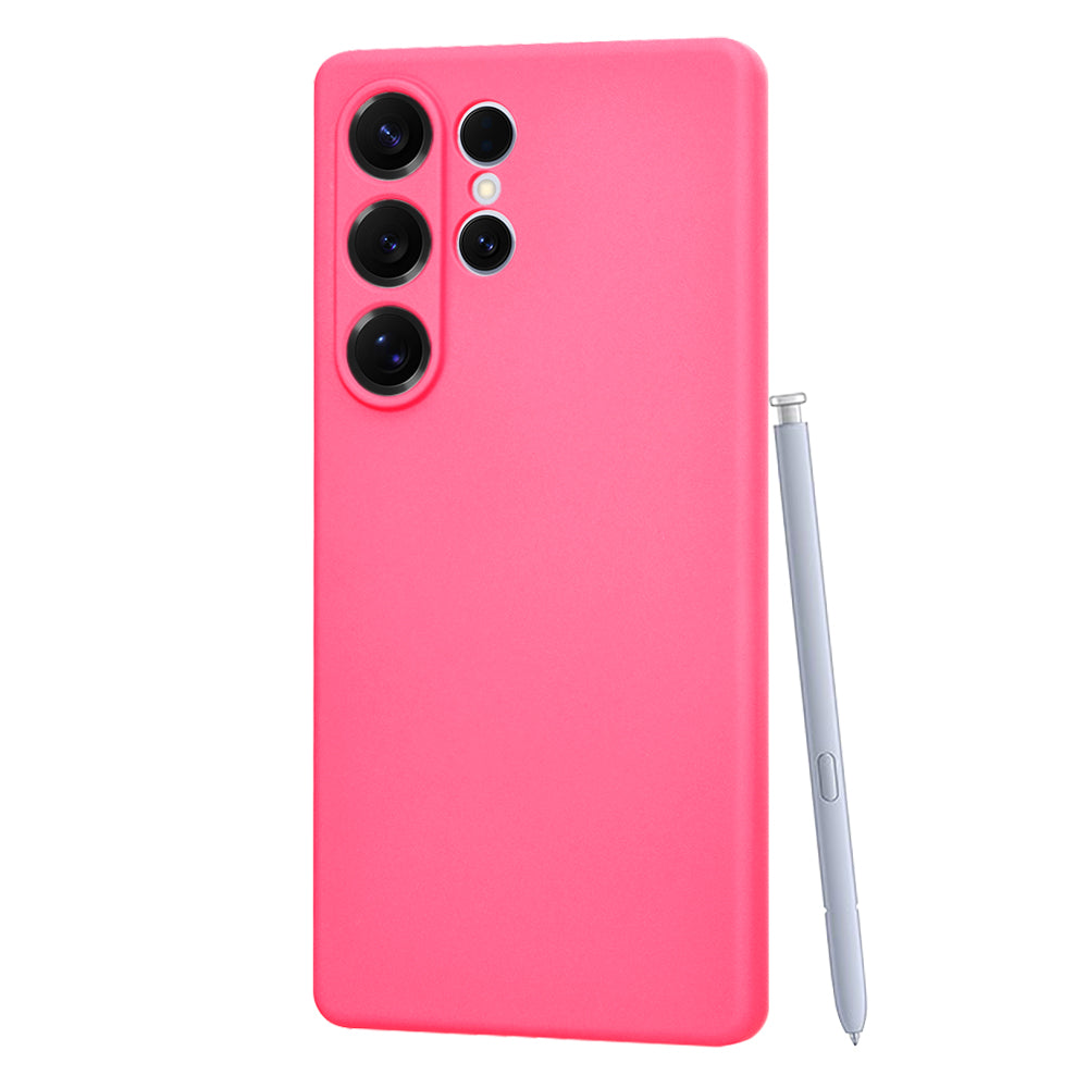 Калъф за Samsung Galaxy S25 Ultra S938, Techsuit, SoftFlex, Тъмно розов