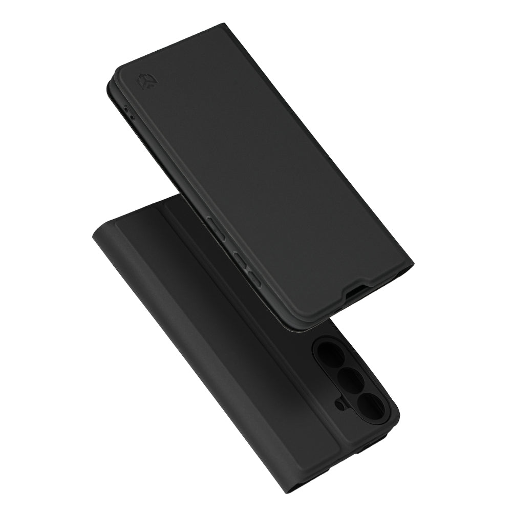 Калъф за Samsung Galaxy S26 FE S741 / S25 FE, Techsuit, Magskin Book, Черен
