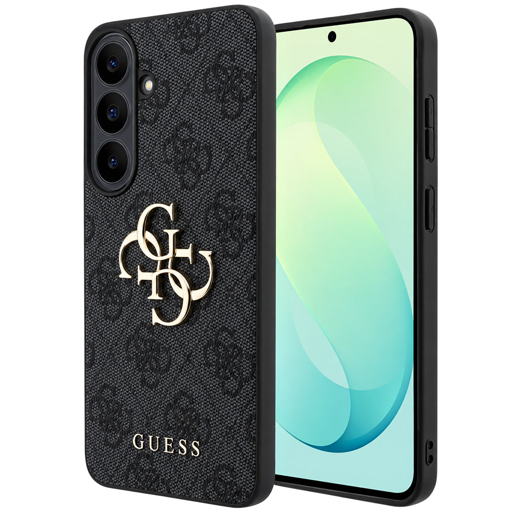 Калъф за Samsung Galaxy S26 FE S741, Guess, 4G метално лого, черен