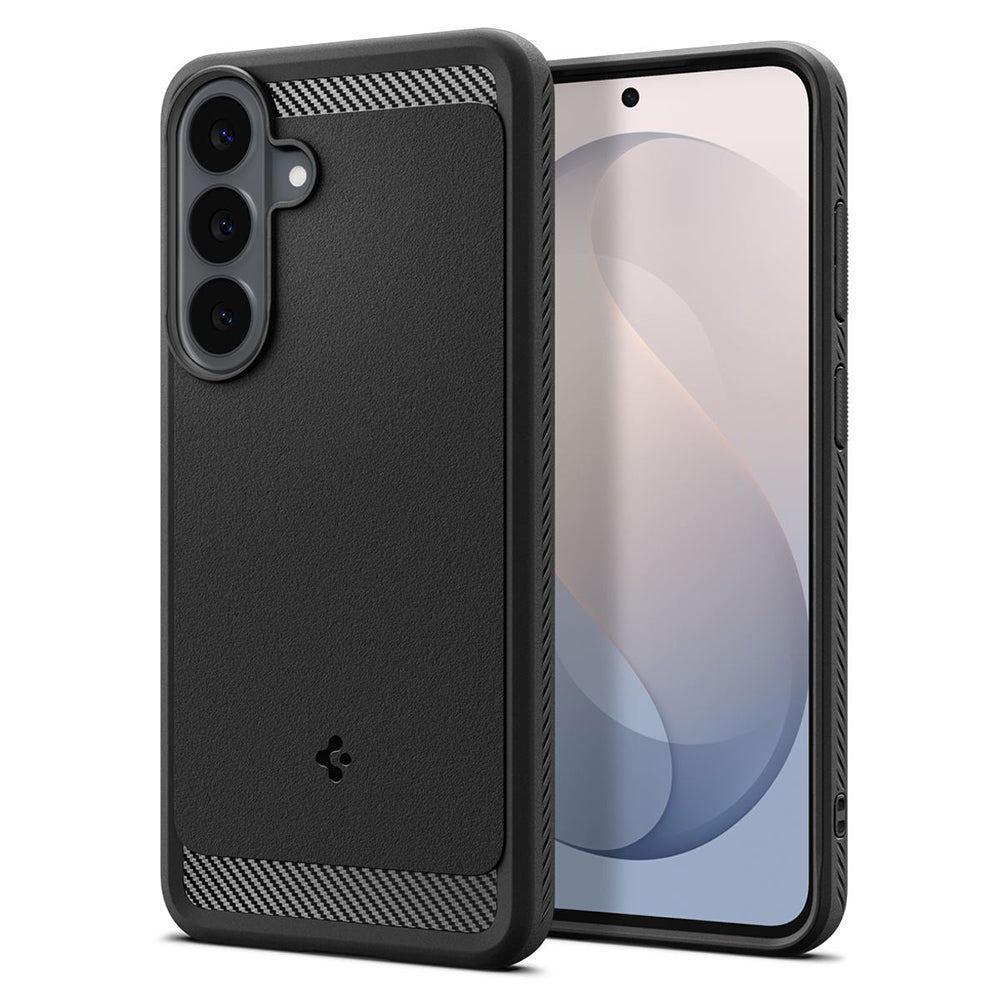 Калъф за Samsung Galaxy S26 FE S741, Spigen, Rugged Armor, Черен ACS11639