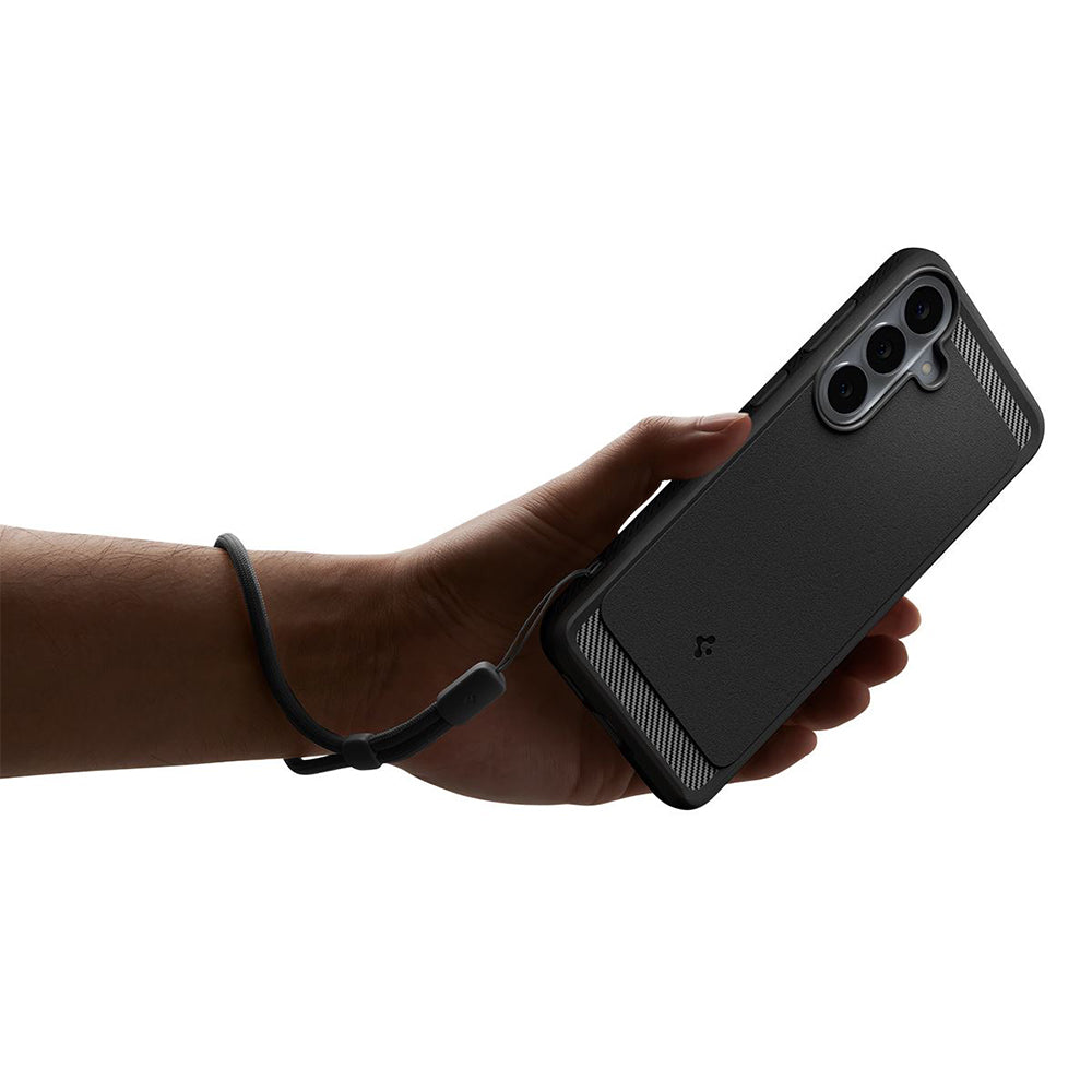 Калъф за Samsung Galaxy S26 FE S741, Spigen, Rugged Armor, Черен ACS11639