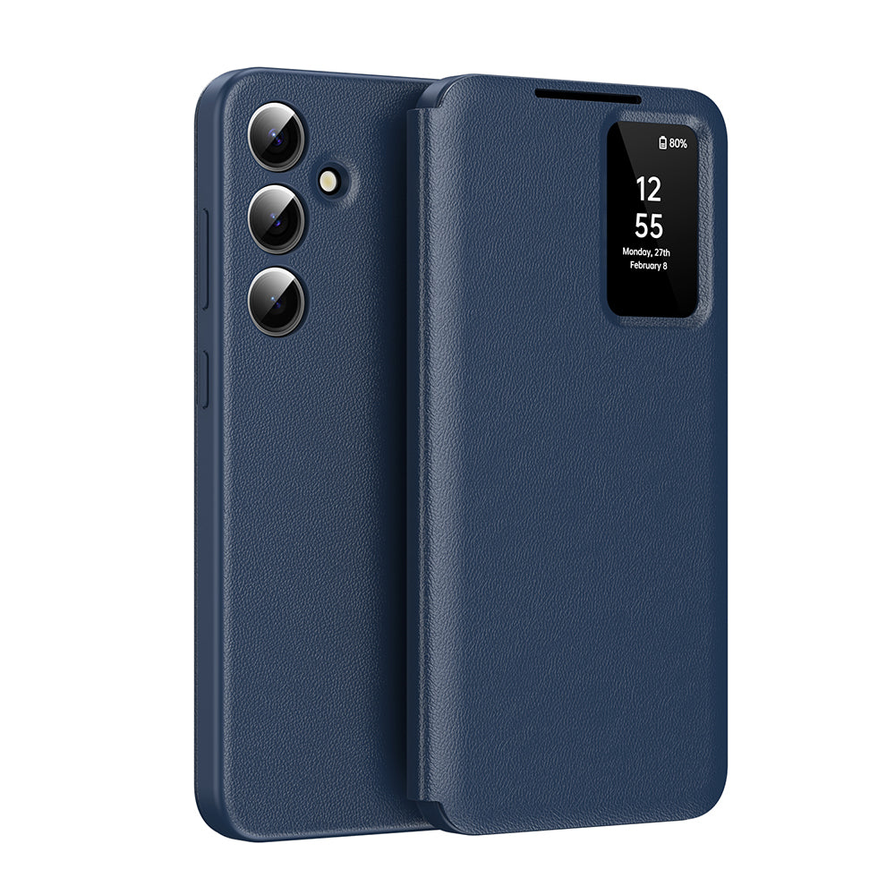 Калъф за Samsung Galaxy S26 FE S741, Techsuit, SmartView, Син